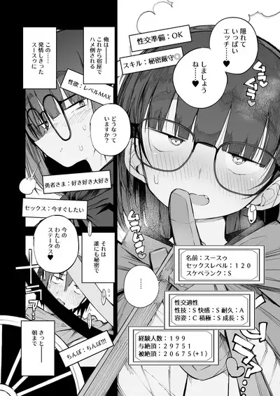 Renai Kinshi no Yuusha Party ni Mukanai Jimiko no S-kyuu Dosukebe Status