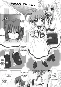 (Lyrical Heart) [Hikarito Mahou Koubou (M_pon)] Nano & Fe x Haya! (Mahou Shoujo Lyrical Nanoha) [English] [Payapaya]