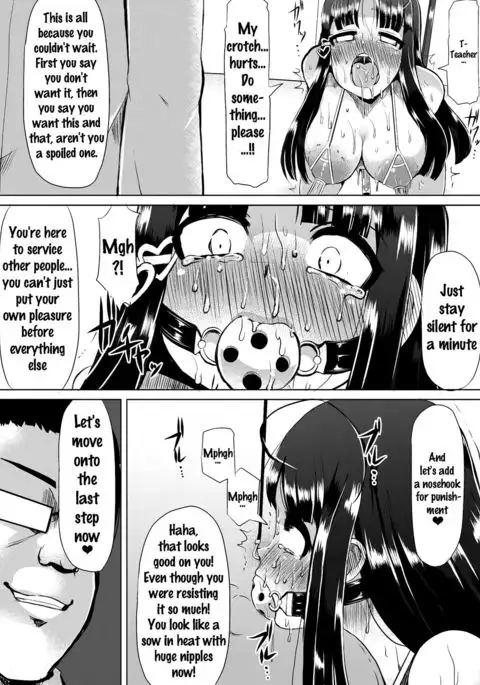 Kyonyuu Yuutousei ~Do-M no Inran Mesubuta ni Daihenshin!~ Ch. 1-3 {doujins.com}