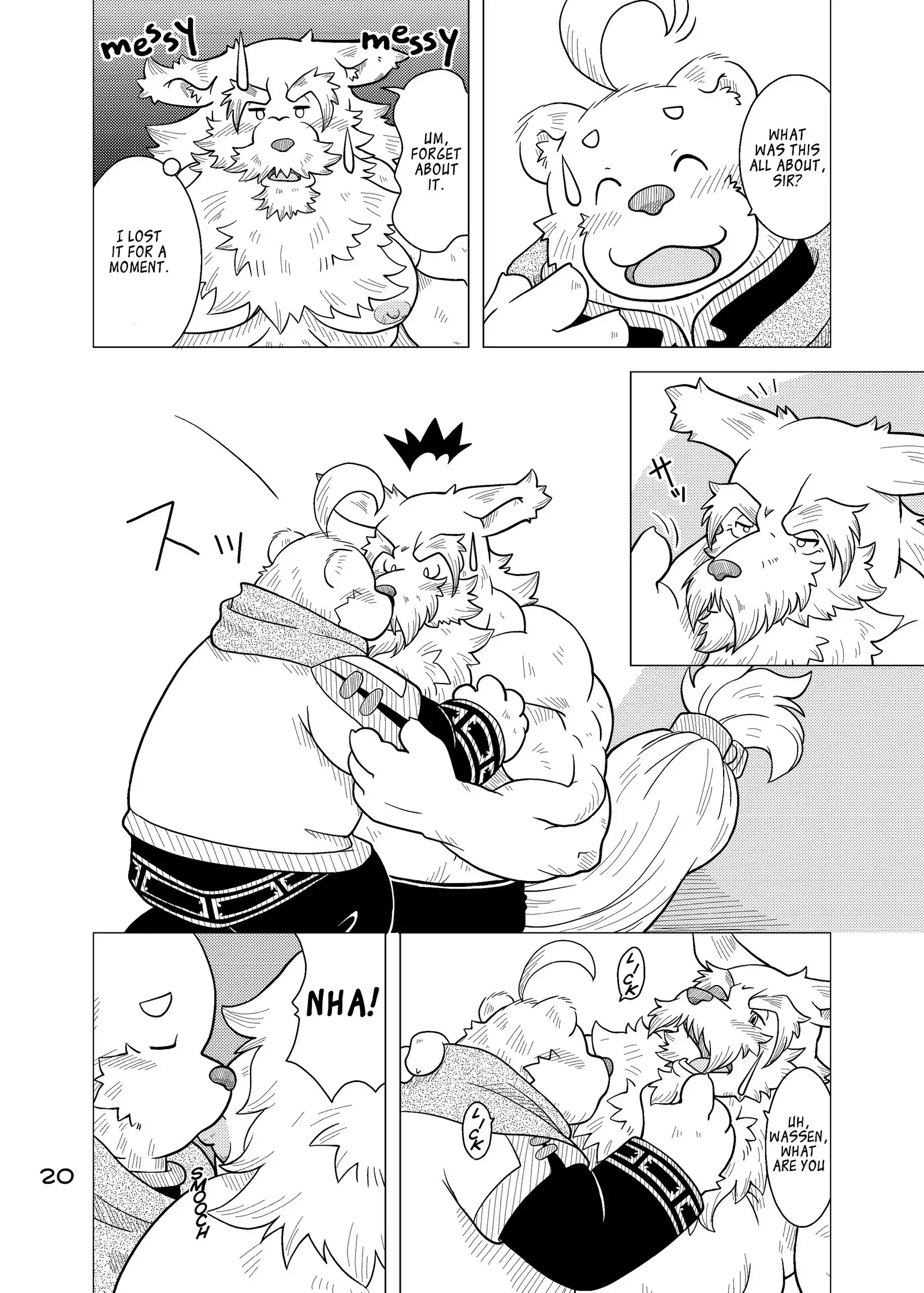 The dog & the bear: The poet of the stars & the partaker of the moon 4