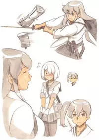 [pink-noise (Mizuiro Megane)] 『Futanari Doutei LESSON』 no Oshirase (Kantai Collection -KanColle-) [Digital]