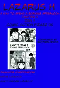 [Zen9] Taikutsu na Gogo no Sugoshikata Ch. 1-6 | A Way to Spend a Boring Afternoon Ch. 1-6 [English] [Lazarus H]