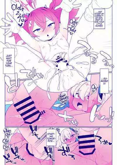 (Sensei no Archive 10) [Futsuu no Tapiokaya-san (Futatsu no Peanuts)] Osaborikaijyuu (Blue Archive) | Hooky Monsters [English] [Team Rabu2]