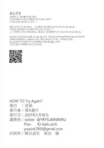 HOW TO Try Again?
