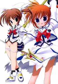 (COMIC1☆7) [STUDIO HUAN (Raidon)] Fate-chan. +Nanoha-chan. ALL FULL COLOR Soushuuhen Shinsouban (Mahou Shoujo Lyrical Nanoha) [English] [desudesu]