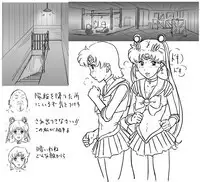 [8 no Ji Club (Hyou)] Blog Sketches - part 2 (Sailor Moon Story)
