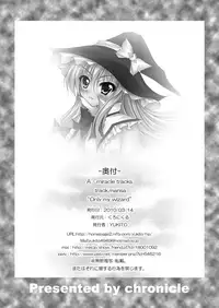 [Chronicle (YUKITO)] Only my wizard (Touhou Project) [Digital]