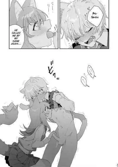 [pink carrot (usachanGET)] ♂ ga Uke. Neko-chan x Neko-kun [English] [Shindoi Scans] [Digital]