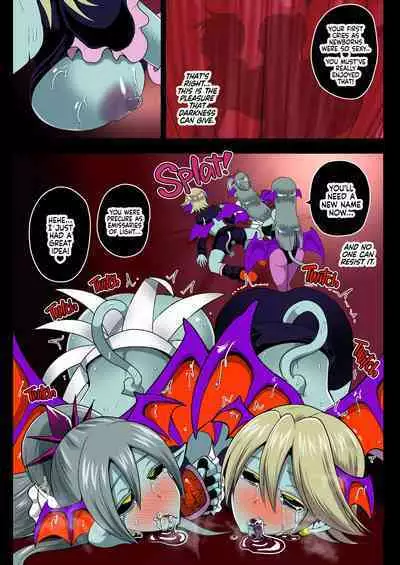 [Akuochisukii Kyoushitsu (Akuochisukii Sensei) Inma Tensei Full Color Ban | Succubus Reincarnation (Futari wa PreCure) [English] {2d-market.com} [Decensored] [Digital]