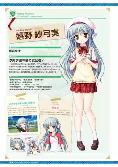 Daitoshokan no Hitsujikai Visual Fan Book Houkago Shippo Days & Dreaming Sheep Visual Fan Book