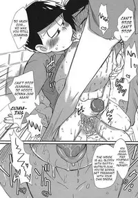 (Kahou wa Nete Matsu Spark 11) [MatsuCha. (Maccha)] Mahou no Onaho to Tsunagacchata Karamatsu no Junan! | The Passion of Karamatsu Connecting with a Magical Onahole! (Osomatsu-san) [English] [Rotti Rotti]