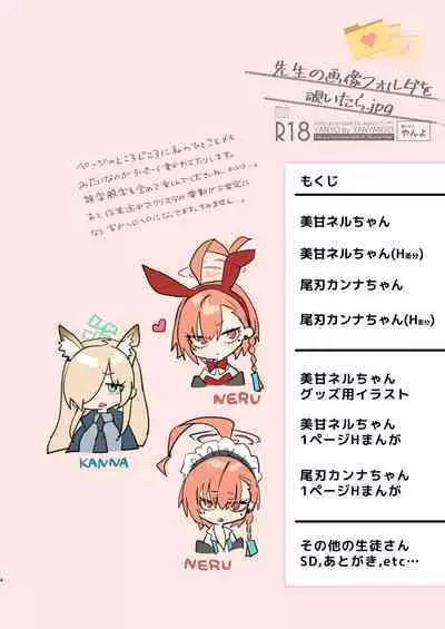 Sensei no Gazou Folder wo Nozoitara