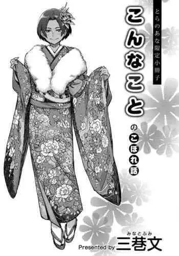 [Minato Fumi] Konnakoto no Koborebanashi Toranoana Genetei 8P Leaflet