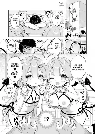 Attack of Succubus Twins ② | Totsugeki Futago Succubus-chan ②