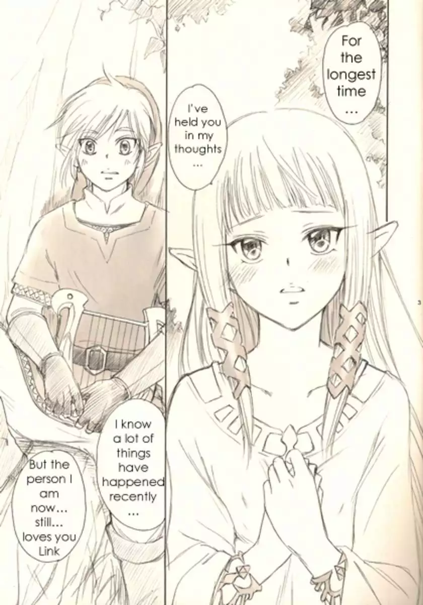 Quite erotic, not that erotic, a bit erotic Zelda