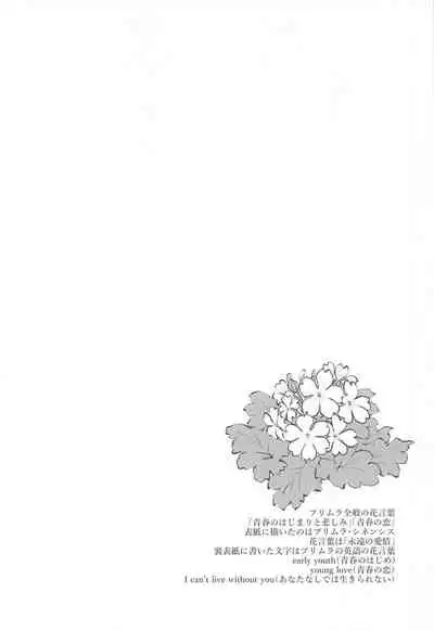 (Aishi no Oshiego DR2021) [Yakusoku no Oka (Reo.)] Primula ni Sasagu (Jujutsu Kaisen)