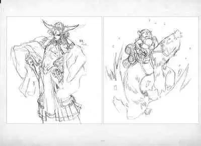 ALICESOFT ORION SCRIBBLES with CROQUIS ULTIMATE EDITION VOL.2 織音計画特別版 ラフ画集