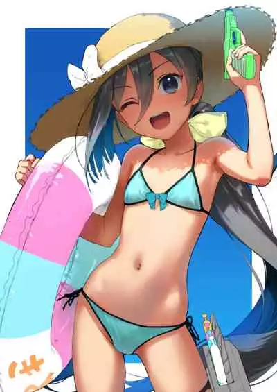 清霜といっしょにバカンスしよ！塗り直し版