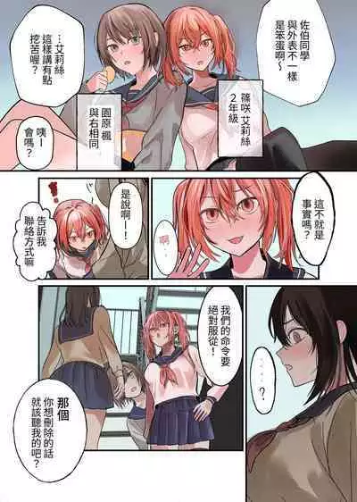 Yuutousei Mazomesu JK, Futanari Onabare~ Ijimekko ni Hasamare Sakuseitaikyuu!