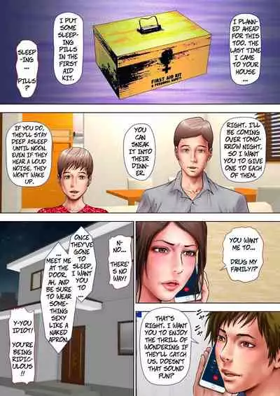 Akogare no Oba o Netoru | Cheating With My Sexy Aunt