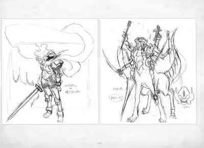 ALICESOFT ORION SCRIBBLES with CROQUIS ULTIMATE EDITION VOL.3 織音計画特別版 ラフ画集