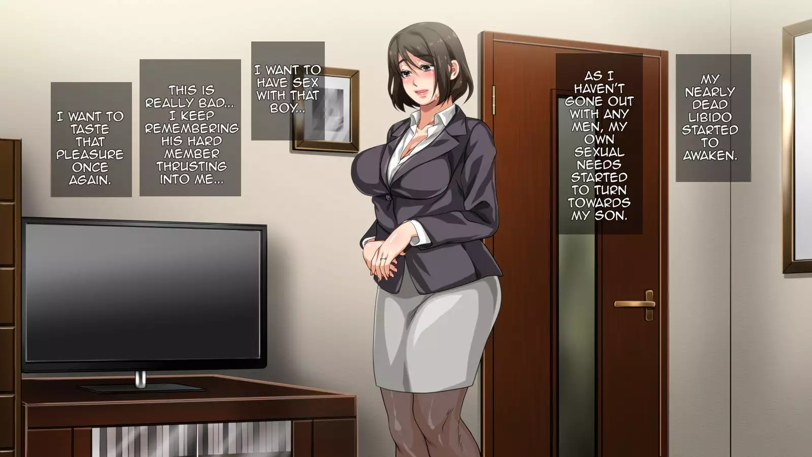 Hahaoya ni Yoru Fudeoroshi ga Gimuka Sareta Sekai | World where Cherry Popping is a Mother's Duty Part 1