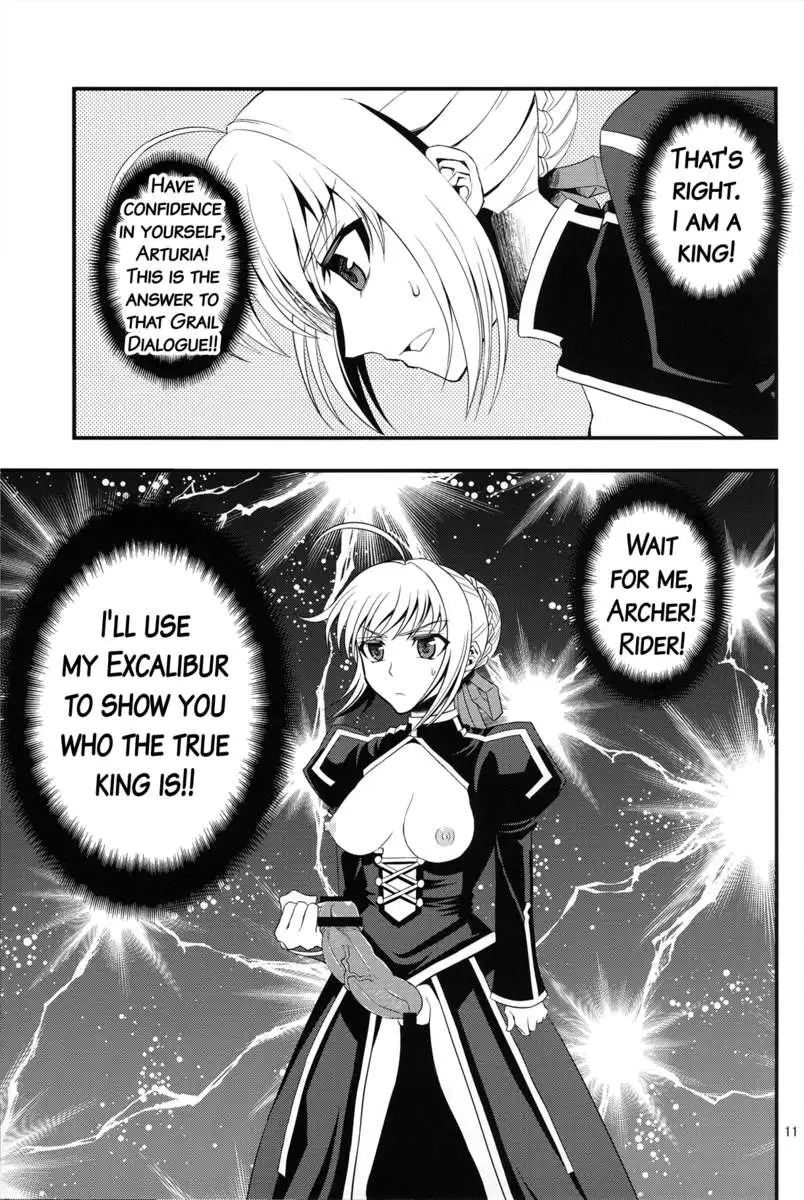 Saber Grew a Dick