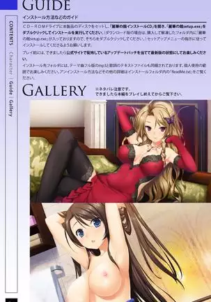 Reika no Yakata ~Saimin Yuugi e no Shoutaijou~ Movie Edition Mini Visual Fanbook