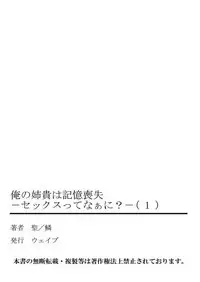 俺の姉貴は記憶喪失-セックスってなぁに?